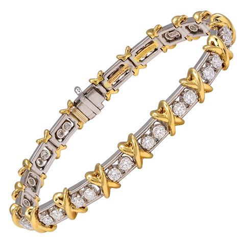 tiffany and schlumberger diamond bracelet